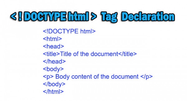 تگ معرفی نوع سند <!DOCTYPE html>