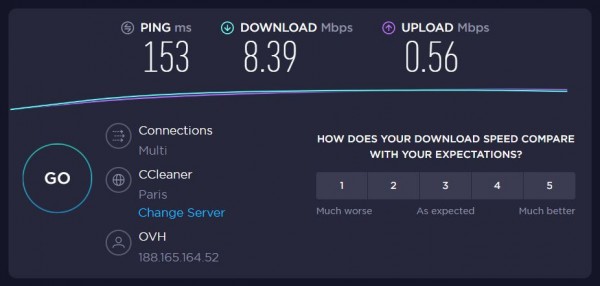 کاهش پینگ و تست سرعت و ping با speedtest